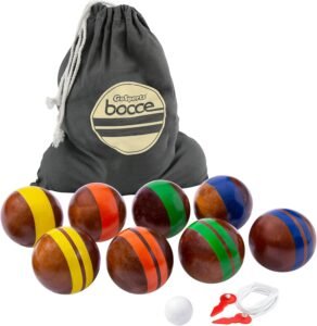 GoSports 100mm Regulation Bocce Set