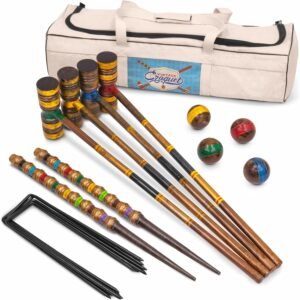 Crown Sporting Goods Vintage Crochet Set
