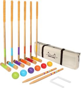 GoSports Six Player Croquet Set