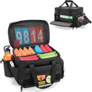 cornhole bag caddy holder