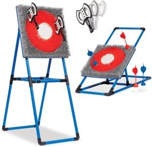 EastPoint Sports 2-in-1 Axe Throw & Lawn Dart Combo