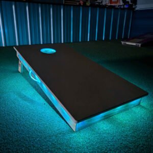 Multi Color Battery Operated Cornhole LED Border & Hole Lights
