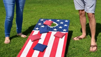 GoSports America USA Cornhole Flag Set