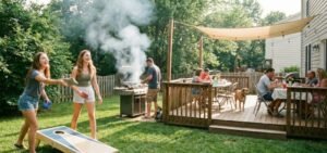 cornhole dimensions backyard bbq