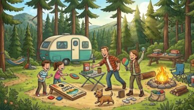 Best Outdoor Games for Camping and Road Trips