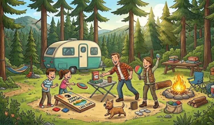 Best Outdoor Games for Camping and Road Trips